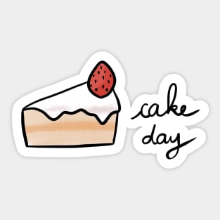 Cake Day / Cute Coffee Dates Sticker